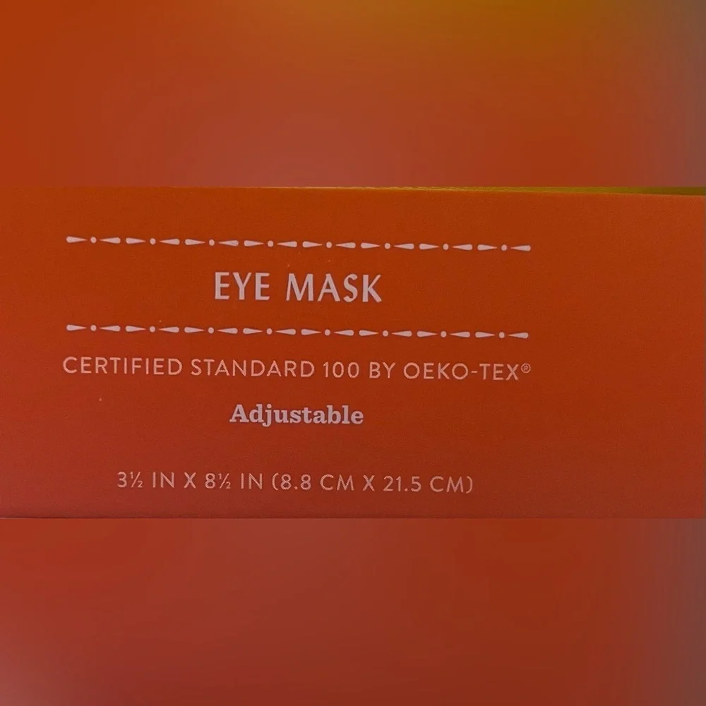 opalhouse yellow & metallic adjustable eye mask NWT NEW